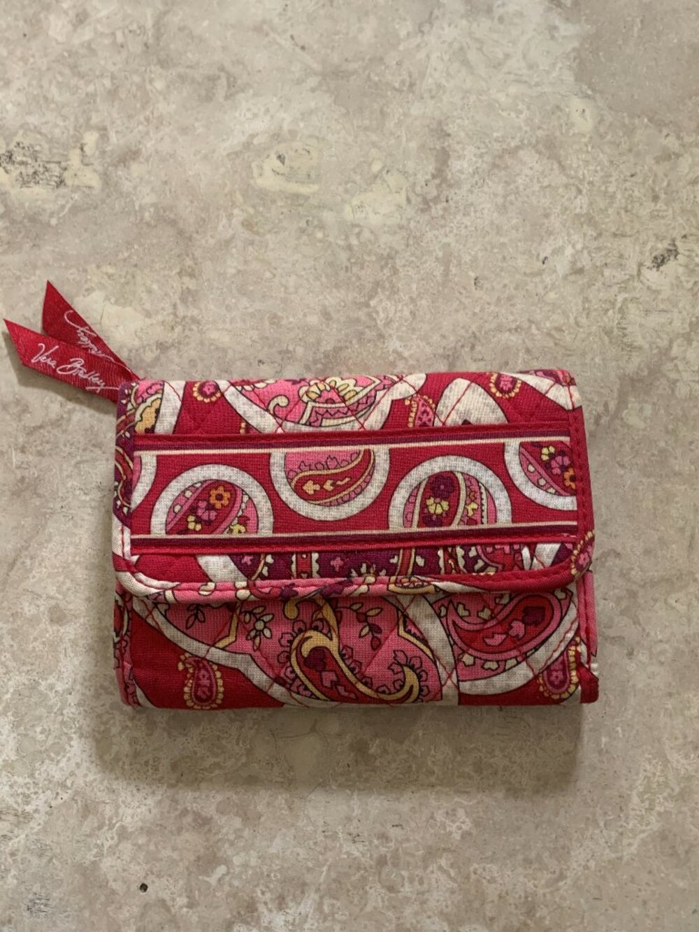 Vera Bradley Wallet Rosy Poseys